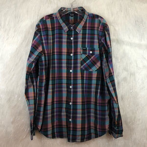 LRG Lifted Research Group Long Sleeve Button Shirt